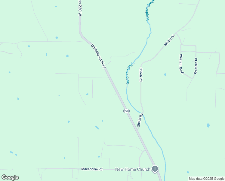 map of restaurants, bars, coffee shops, grocery stores, and more near 8529 Uniontown Highway in Uniontown
