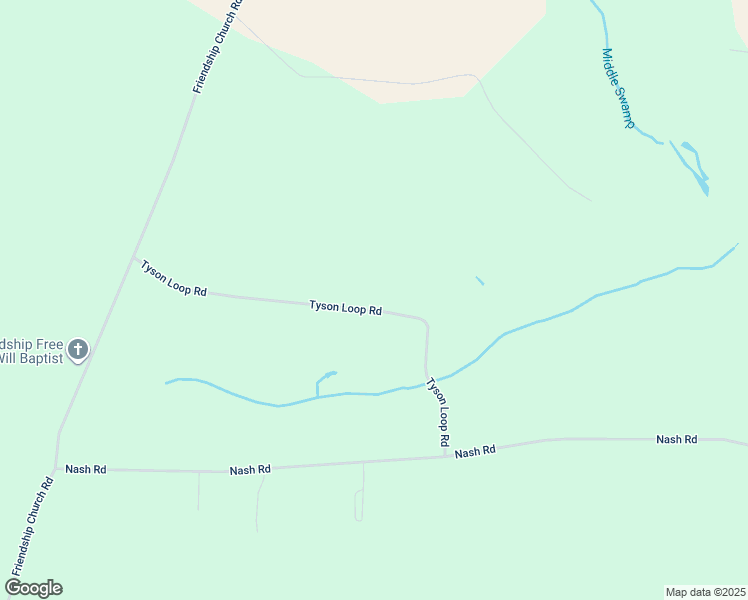 map of restaurants, bars, coffee shops, grocery stores, and more near 482 Tyson Loop Road in Farmville