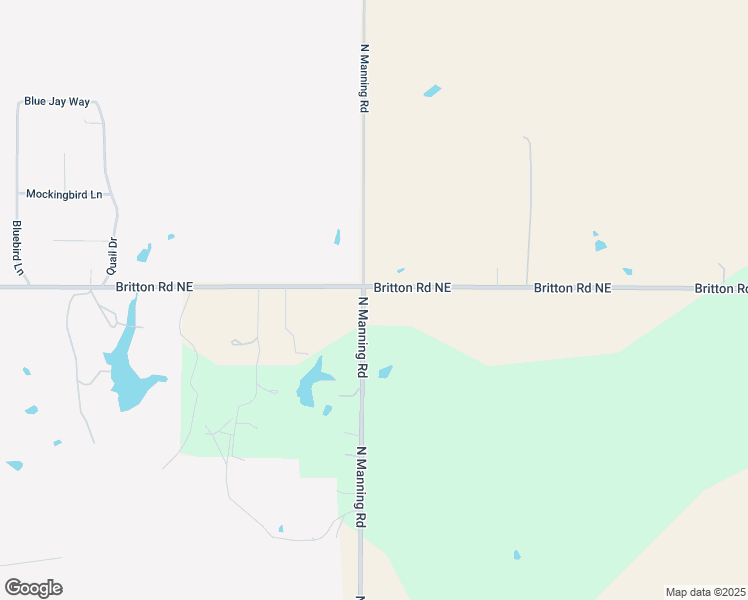map of restaurants, bars, coffee shops, grocery stores, and more near 8050 Britton Road Northeast in El Reno