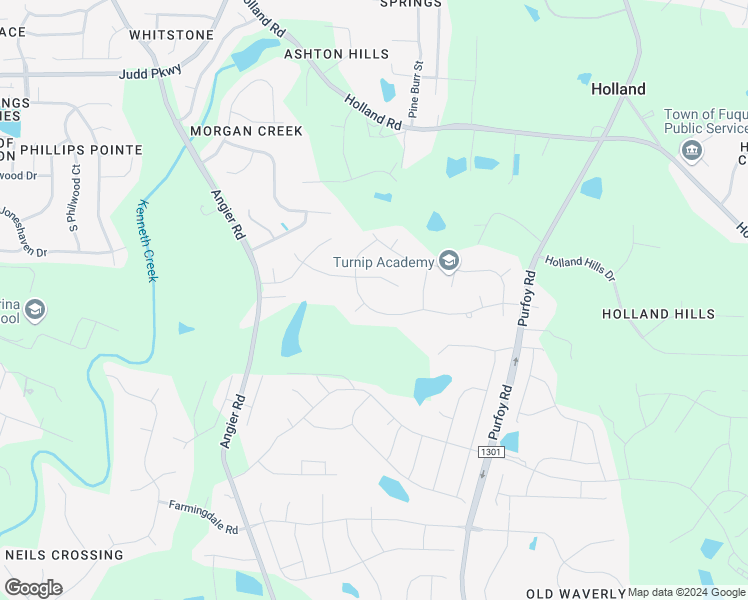 map of restaurants, bars, coffee shops, grocery stores, and more near 900 Harvest Point Drive in Fuquay Varina