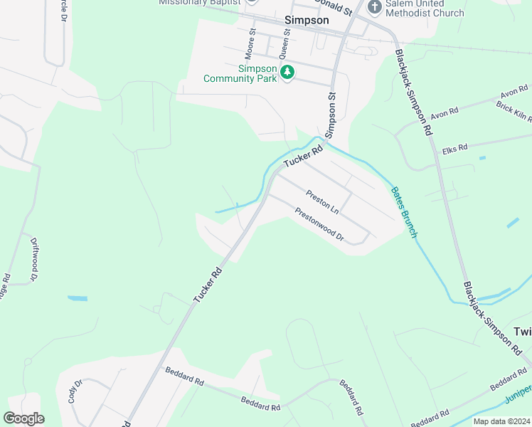 map of restaurants, bars, coffee shops, grocery stores, and more near 1045 Tucker Road in Grimesland