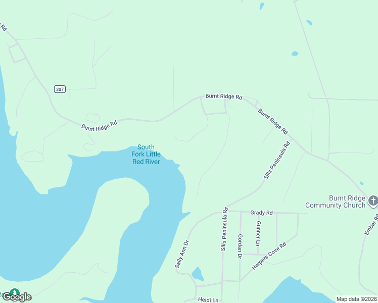 map of restaurants, bars, coffee shops, grocery stores, and more near 4816 Burnt Ridge Road in Shirley