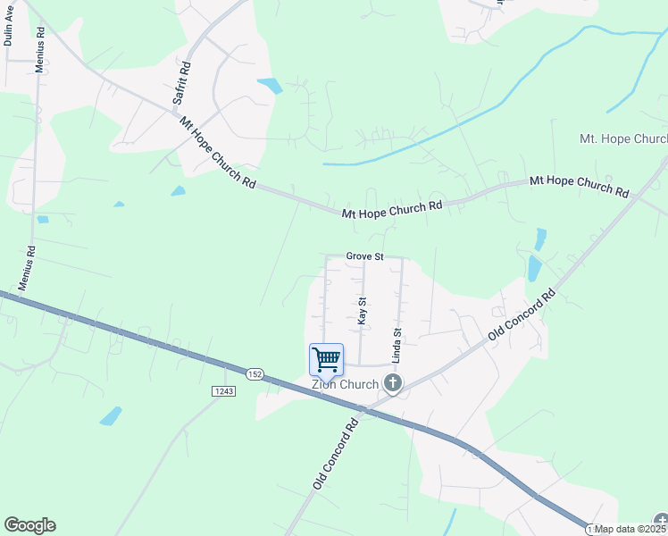 map of restaurants, bars, coffee shops, grocery stores, and more near 445 Pamela Street in Salisbury