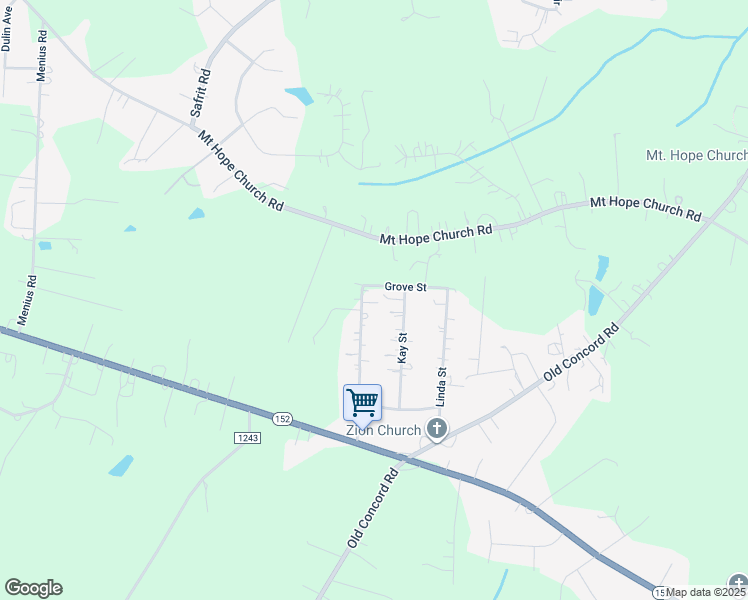 map of restaurants, bars, coffee shops, grocery stores, and more near 445 Pamela Street in Salisbury