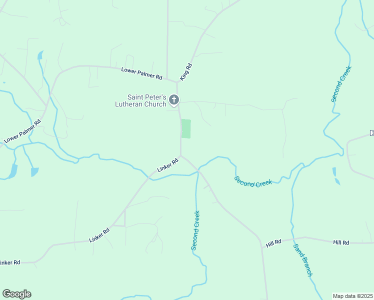 map of restaurants, bars, coffee shops, grocery stores, and more near Saint Peters Church Road in Granite Quarry