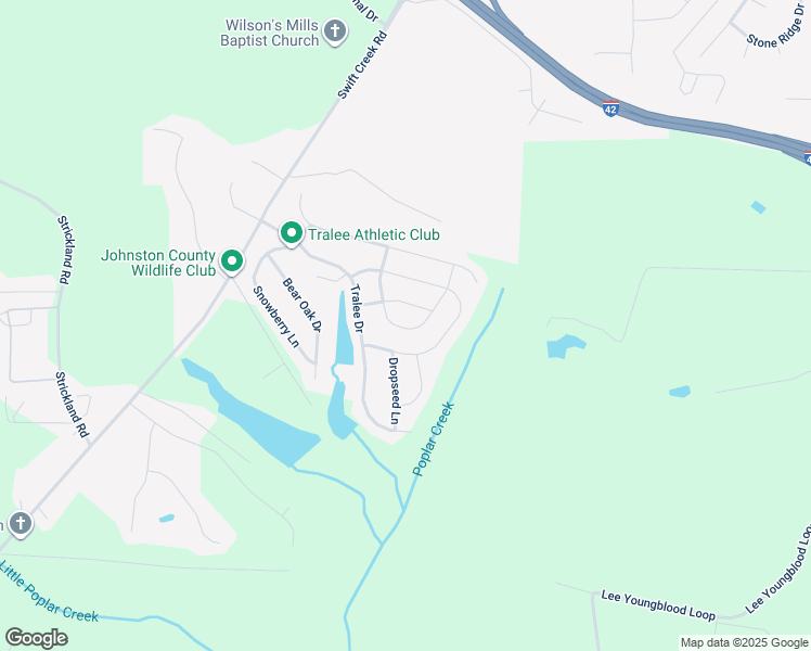 map of restaurants, bars, coffee shops, grocery stores, and more near 171 Magnolia Vine Lane in Smithfield
