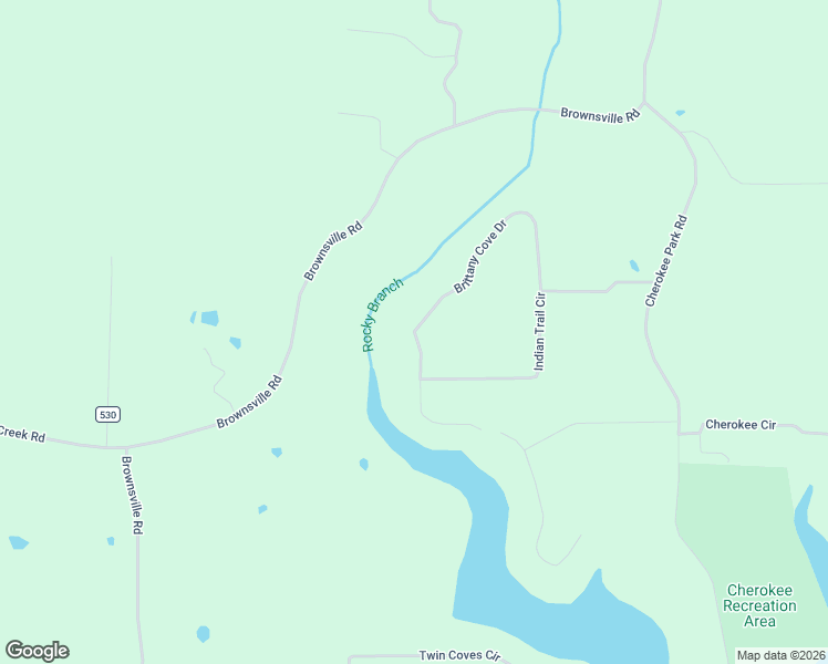 map of restaurants, bars, coffee shops, grocery stores, and more near 409 Indian Trail Circle in Higden