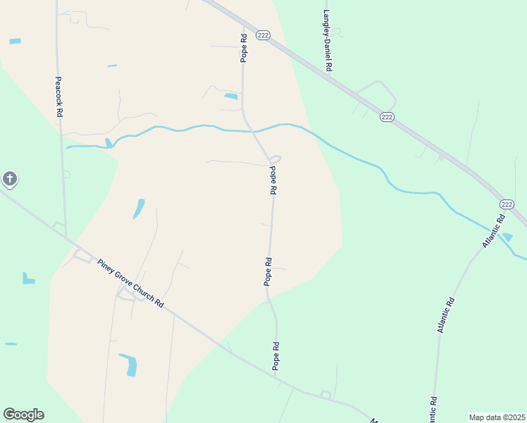 map of restaurants, bars, coffee shops, grocery stores, and more near 560 Pope Road in Kenly