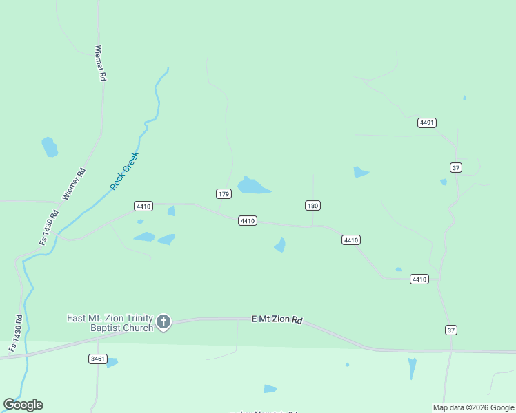 map of restaurants, bars, coffee shops, grocery stores, and more near 755 County Road 4410 in Clarksville