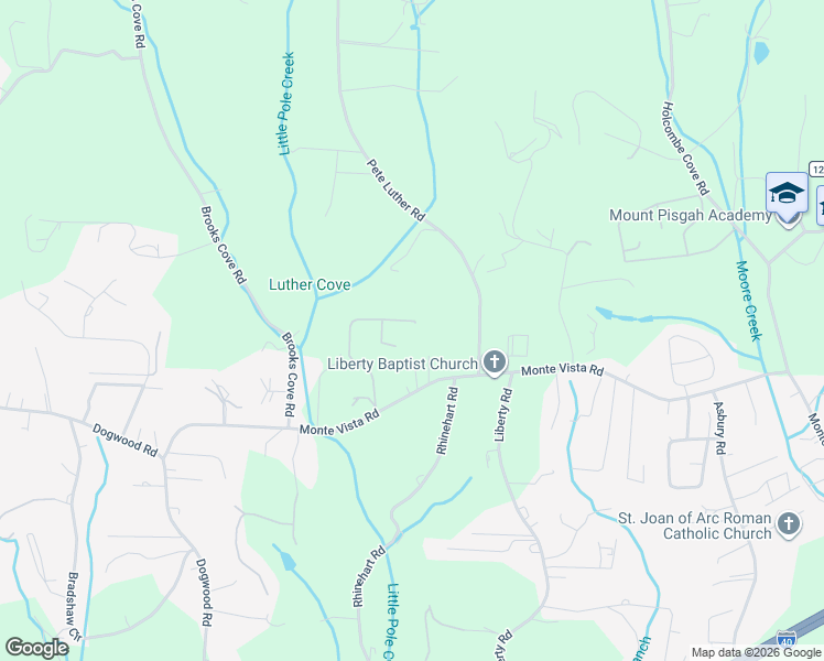 map of restaurants, bars, coffee shops, grocery stores, and more near 60 Parrot Road in Candler