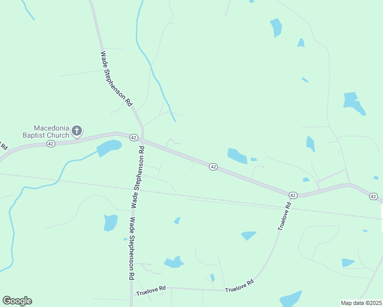 map of restaurants, bars, coffee shops, grocery stores, and more near 11041 North Carolina 42 in Holly Springs