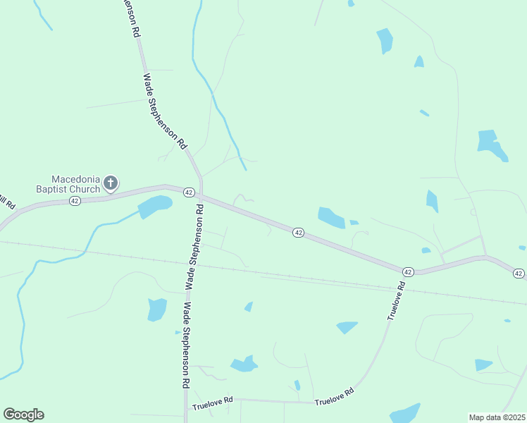 map of restaurants, bars, coffee shops, grocery stores, and more near 11041 North Carolina 42 in Holly Springs
