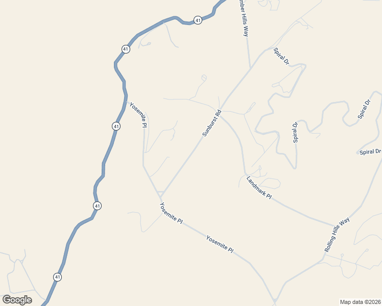 map of restaurants, bars, coffee shops, grocery stores, and more near 3585 Sunburst Road in Paso Robles