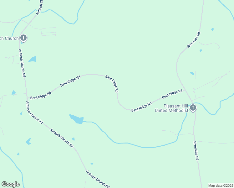 map of restaurants, bars, coffee shops, grocery stores, and more near Bent Ridge Road in Randolph County