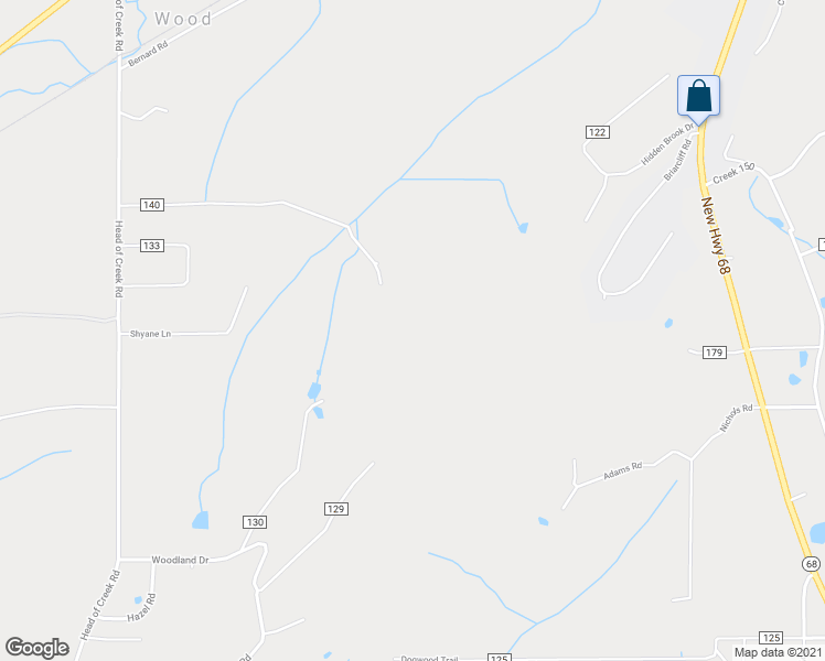 map of restaurants, bars, coffee shops, grocery stores, and more near 407 Woodland Drive in Sweetwater
