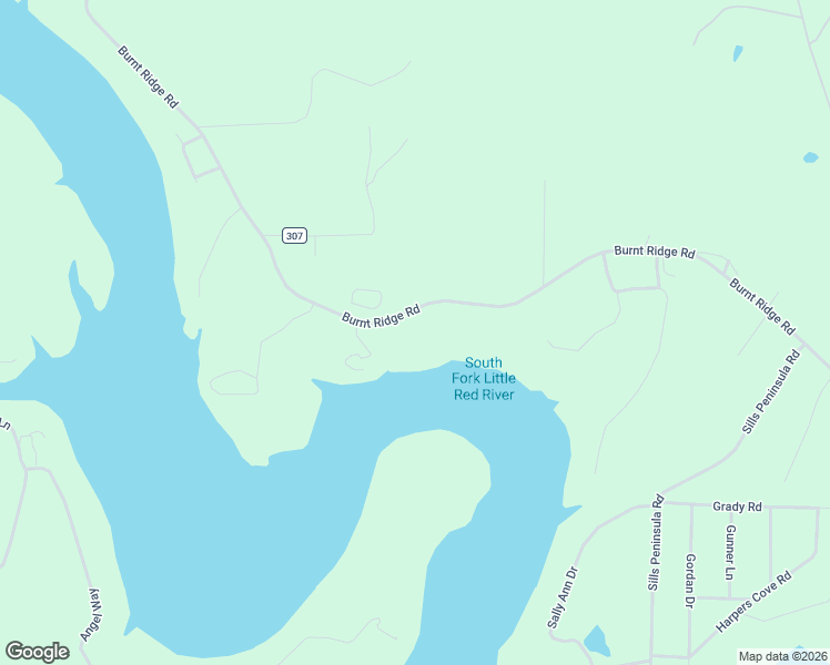 map of restaurants, bars, coffee shops, grocery stores, and more near 4406 Burnt Ridge Road in Shirley