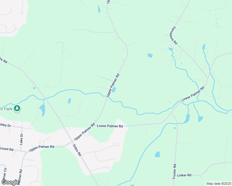 map of restaurants, bars, coffee shops, grocery stores, and more near 1455 Upper Palmer Road in Salisbury