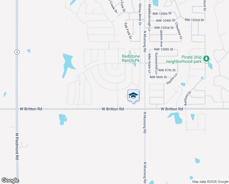 map of restaurants, bars, coffee shops, grocery stores, and more near 9604 High Noon Road in Yukon