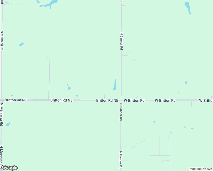 map of restaurants, bars, coffee shops, grocery stores, and more near 8933 Britton Road Northeast in Yukon