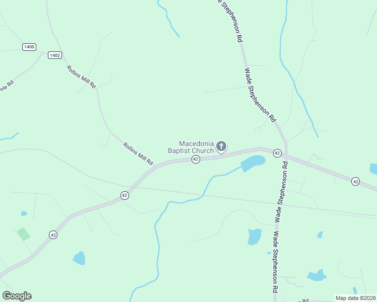 map of restaurants, bars, coffee shops, grocery stores, and more near 10361 North Carolina 42 in Holly Springs