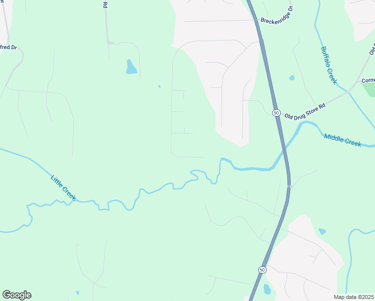 map of restaurants, bars, coffee shops, grocery stores, and more near 235 Susan Dr in Garner