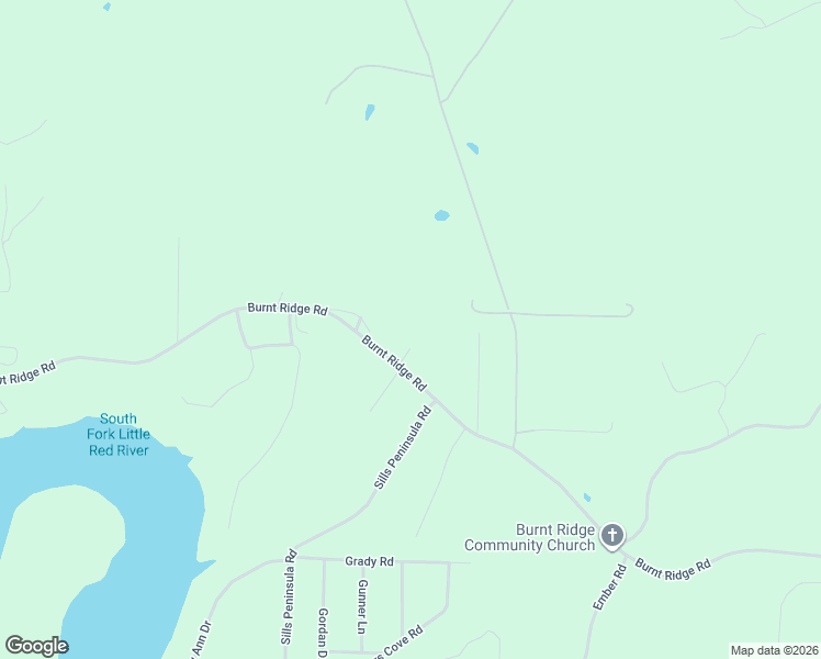map of restaurants, bars, coffee shops, grocery stores, and more near 5217 Burnt Ridge Road in Shirley
