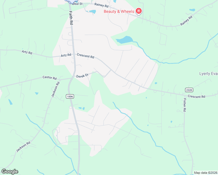 map of restaurants, bars, coffee shops, grocery stores, and more near 2135 Crescent Road in Salisbury