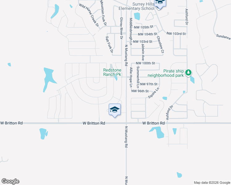 map of restaurants, bars, coffee shops, grocery stores, and more near 9720 Jackrabbit Road in Yukon