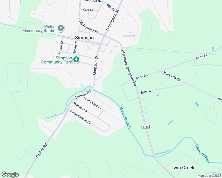 map of restaurants, bars, coffee shops, grocery stores, and more near 2818 Madison Grove Road in Greenville