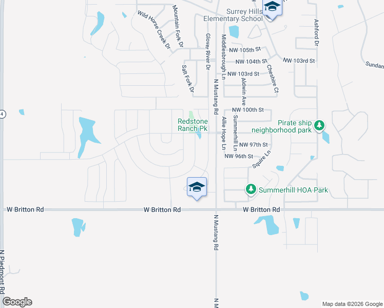 map of restaurants, bars, coffee shops, grocery stores, and more near 9720 Jackrabbit Road in Yukon