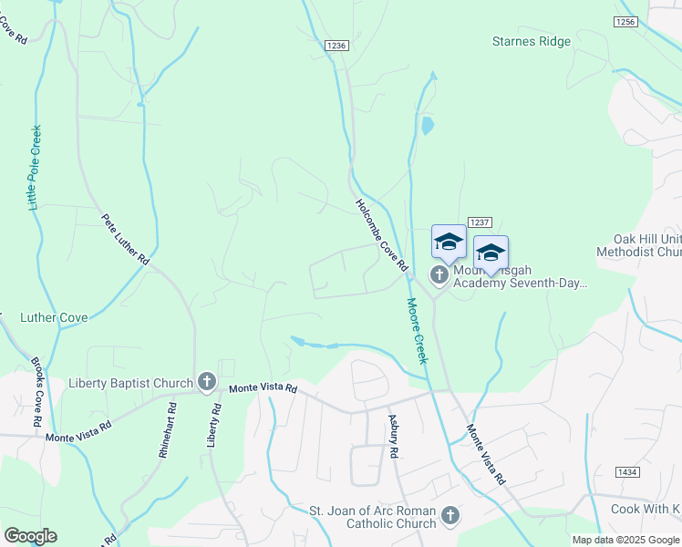 map of restaurants, bars, coffee shops, grocery stores, and more near 11 Oak Court in Candler