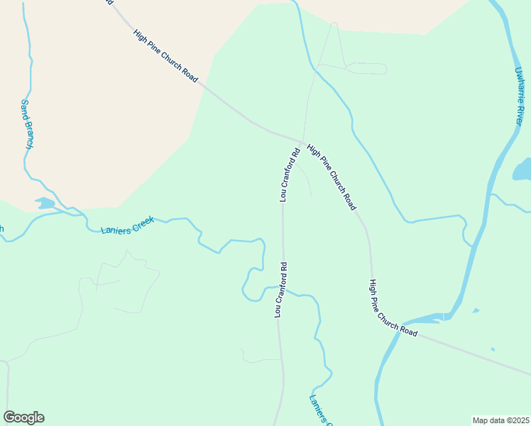 map of restaurants, bars, coffee shops, grocery stores, and more near Lou Cranford Road in Denton