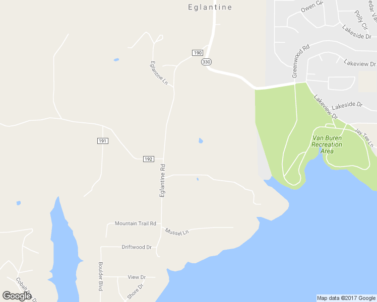 map of restaurants, bars, coffee shops, grocery stores, and more near 707 Eglantine Road in Shirley