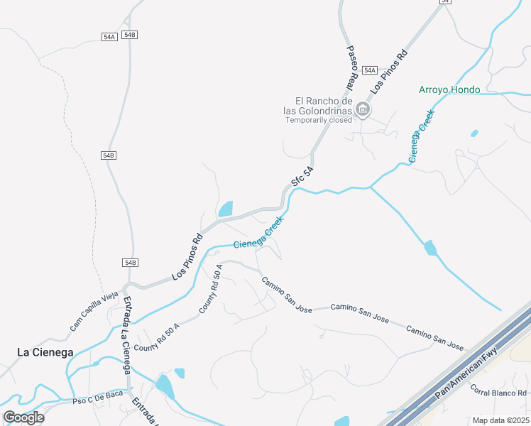 map of restaurants, bars, coffee shops, grocery stores, and more near 384 Los Pinos Road in Santa Fe