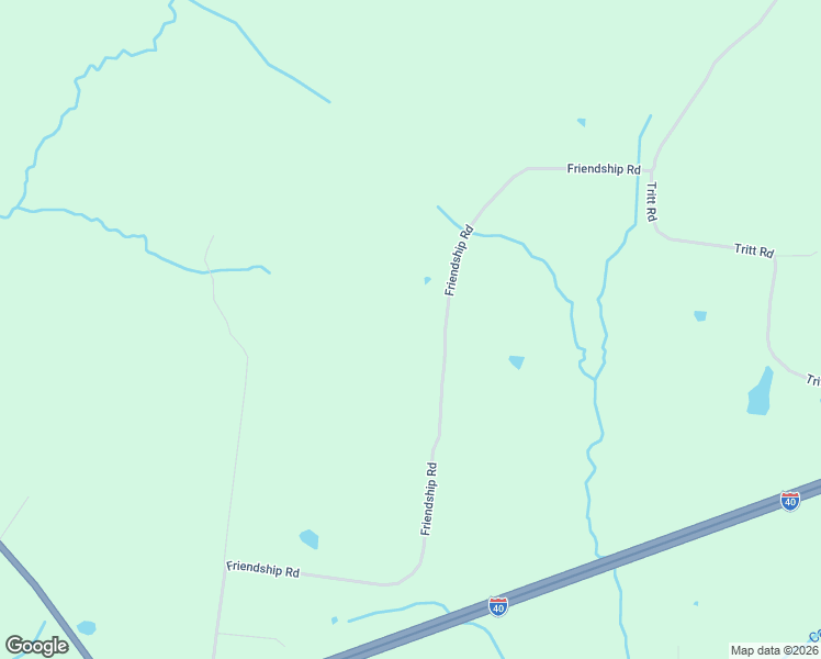 map of restaurants, bars, coffee shops, grocery stores, and more near 1450 Friendship Road in Brownsville