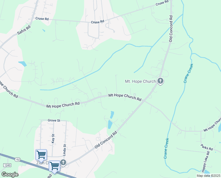 map of restaurants, bars, coffee shops, grocery stores, and more near Mount Hope Church Road in Salisbury
