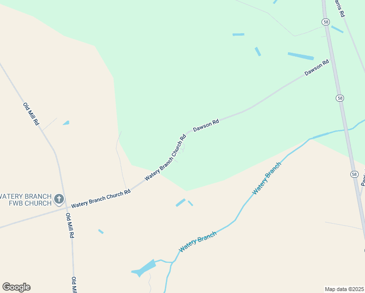 map of restaurants, bars, coffee shops, grocery stores, and more near 706 Watery Branch Church Road in Stantonsburg