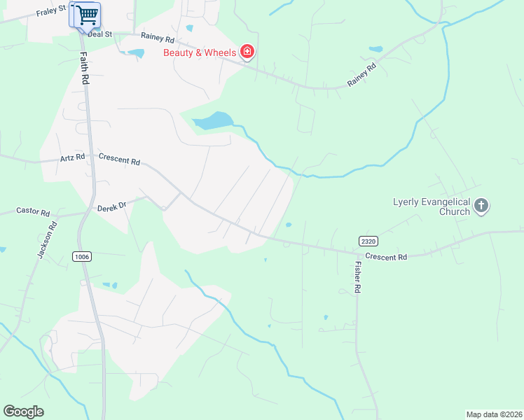 map of restaurants, bars, coffee shops, grocery stores, and more near 158 Hutchins Way in Salisbury