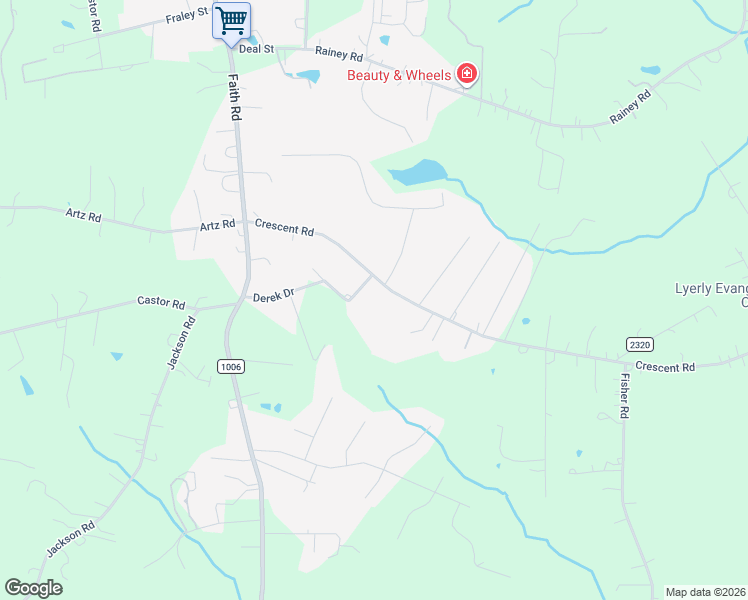 map of restaurants, bars, coffee shops, grocery stores, and more near 2135 Crescent Road in Salisbury