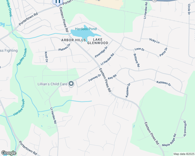 map of restaurants, bars, coffee shops, grocery stores, and more near 111 Fairway Drive in Greenville