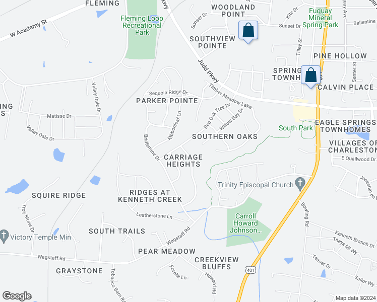 map of restaurants, bars, coffee shops, grocery stores, and more near 913 Steelhorse Drive in Fuquay Varina