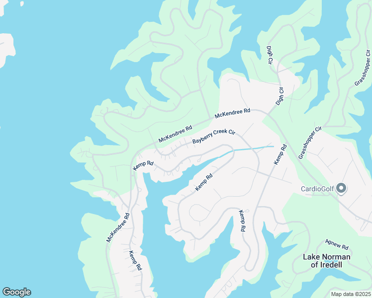 map of restaurants, bars, coffee shops, grocery stores, and more near 146 Bayberry Creek Circle in Mooresville