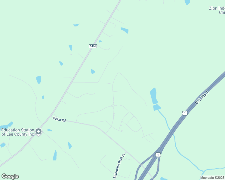 map of restaurants, bars, coffee shops, grocery stores, and more near 507 Ashley Run in Sanford