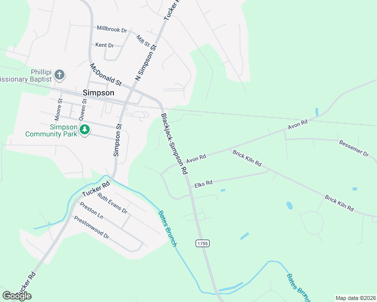 map of restaurants, bars, coffee shops, grocery stores, and more near 2921 Avon Road in Greenville