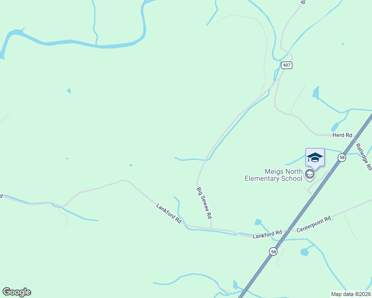 map of restaurants, bars, coffee shops, grocery stores, and more near 21337 Tennessee 58 in Decatur