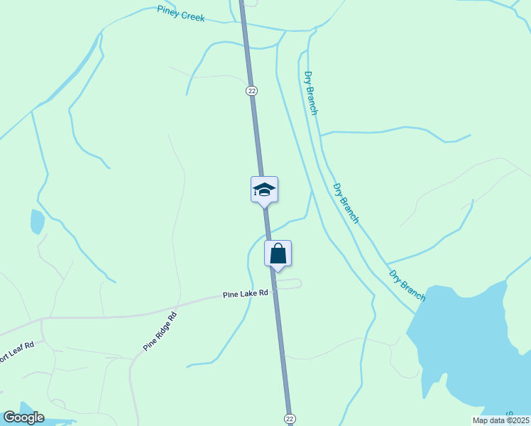 map of restaurants, bars, coffee shops, grocery stores, and more near 5455 Tennessee 22 in Lexington