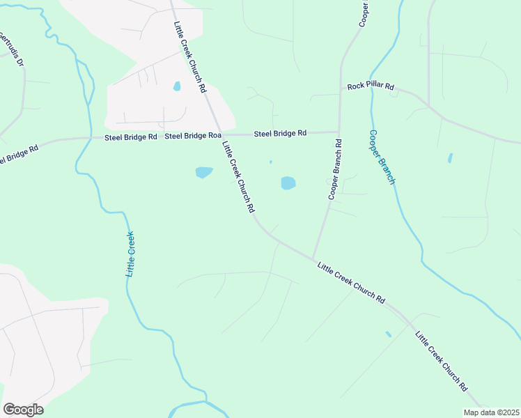 map of restaurants, bars, coffee shops, grocery stores, and more near 2392 Little Creek Church Road in Clayton