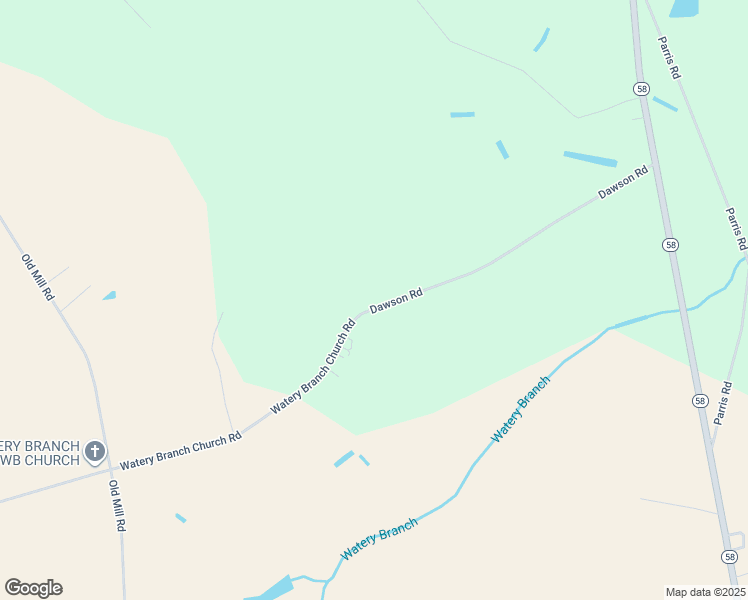 map of restaurants, bars, coffee shops, grocery stores, and more near 729 Watery Branch Church Road in Stantonsburg