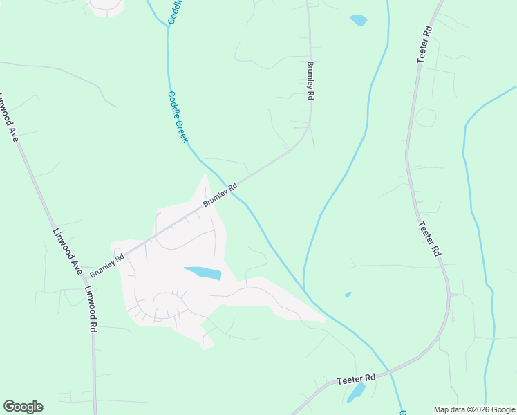 map of restaurants, bars, coffee shops, grocery stores, and more near 495 Brumley Road in Mooresville
