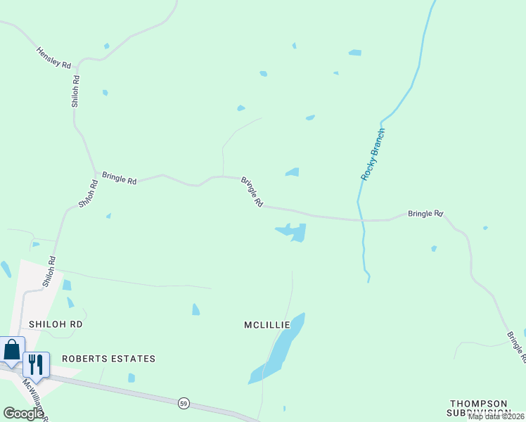 map of restaurants, bars, coffee shops, grocery stores, and more near 1748 Bringle Road in Covington